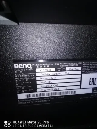 BenQ XL2730Z Monitor Gaming