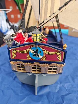 Galeón Inglés Playmobil 3940 con 6 cañones