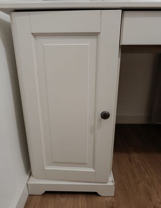 Escritorio amplio Ikea blanco 145x73x64