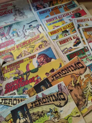 Novelas gráficas tebeos juvenil 1965