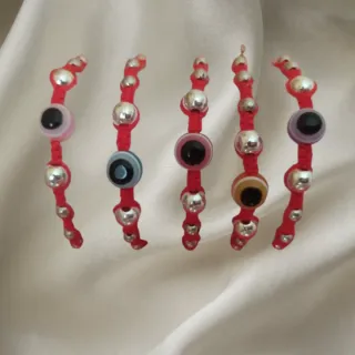 Pulsera Ojo Turco Roja.