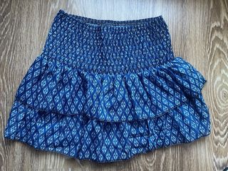 Conjunto Top y Falda Estampado Diamante