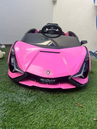 Coche Eléctrico Infantil Rosa