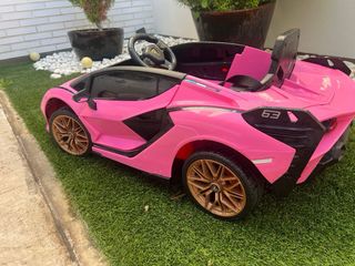 Coche Eléctrico Infantil Rosa