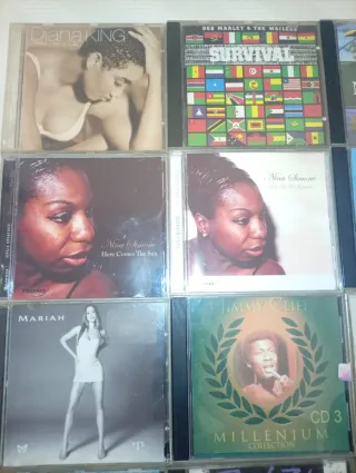 Lote 12 CDs Originales: Pop, Soul, Reggae