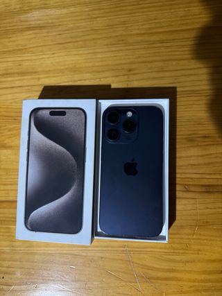 iPhone 15 Pro 256GB Azul Marino