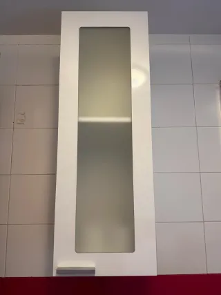 Mueble Auxiliar Baño con Espejo