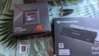 Ryzen 5 7600X + MSI B550 WiFi + Predator DDR5