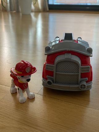 Coche y muñeco Marshal Patrulla Canina