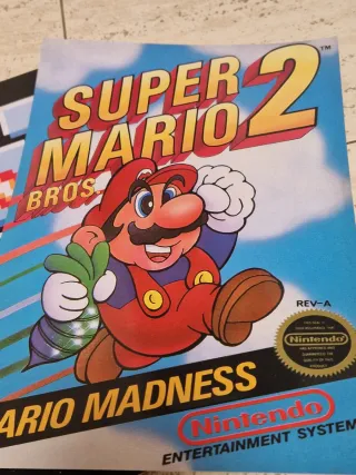 Carteles Super Mario Bros