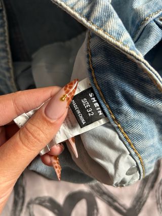 Shorts vaqueros Shein