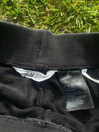 Pantalón chándal negro H&M