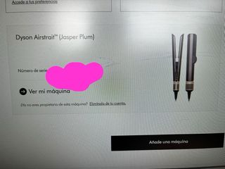 Dyson Airstrait Jasper Plum ORIGINAL - VERIFICATO