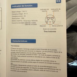 Pistola masaje