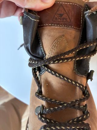 Botas de piel Snipe mujer talla 36
