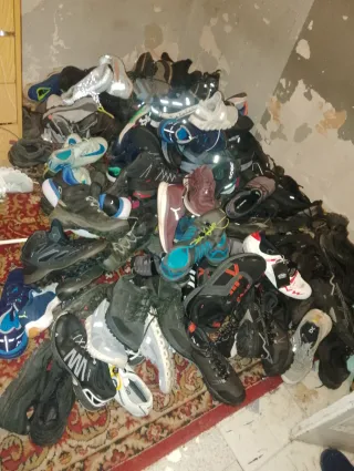 Lote Zapatillas Deportivas Marcas Varias 25 el par