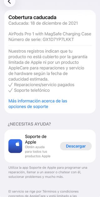 AirPods Pro 1ª Gen Originales