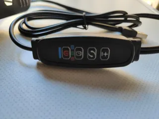 Lámpara LED Doble con Pinza