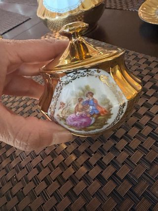 Juego de cafe  de porcelana Bavaria Alemania