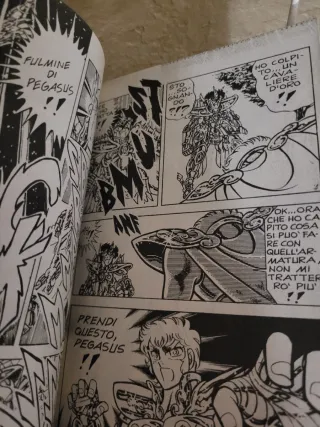 manga - i cavalieri dello zodiaco vintage
