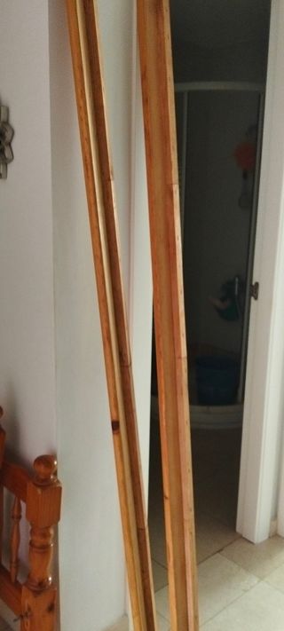 Cama individual pino 90 cm