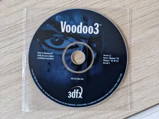 CD Drivers 3Dfx Voodoo 3 Windows 95/98