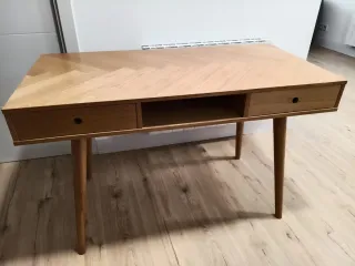 Escritorio madera natural moderno