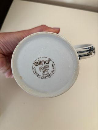 Tazza Tisaniera Cinese con Coperchio in Porcellana