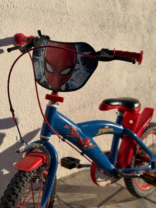 Bicicleta Spiderman Infantil
