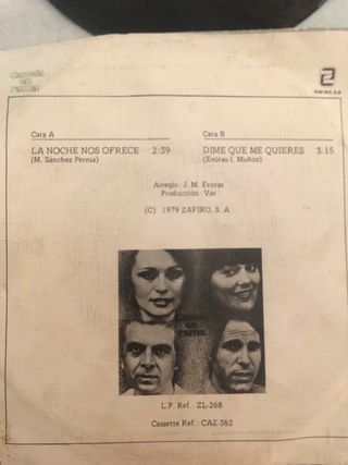 Disco Vinilo Flamenco La Noche Nos Ofrece
