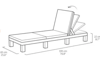 Tumbona exterior ratán y tela gris Vendo 2 por 140