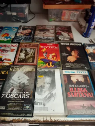 Lotto di vecchie VHS varie