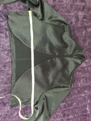 Bolero satén elegante ceremonia