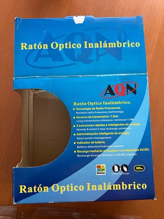 Ratón Óptico Inalámbrico AON