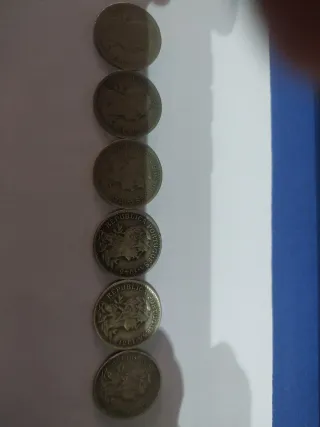 Monedas Portugal 50 Centavos 1927-1953