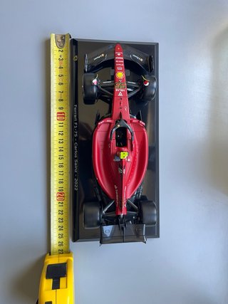 Maqueta Ferrari F1-75 Carlos Sainz 2022