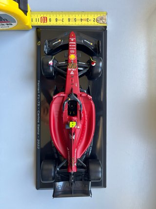 Maqueta Ferrari F1-75 Carlos Sainz 2022
