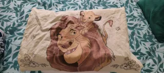 Cuna madera + colchón + almohada