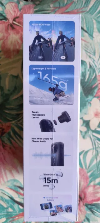 Cámara Insta360 X4 Air 8K + 2 baterías+ palo +...