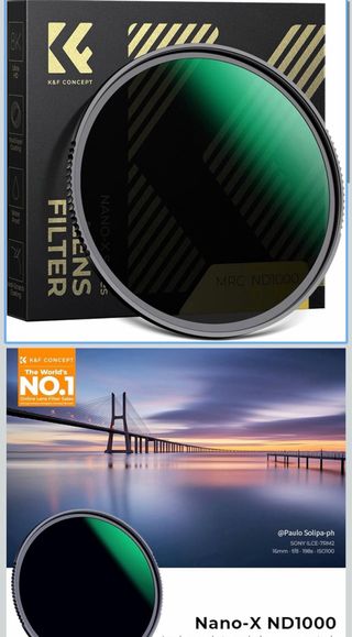 Filtro K&F Concept ND1000 67mm Nano-X