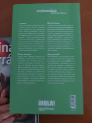 2 Libros cocina