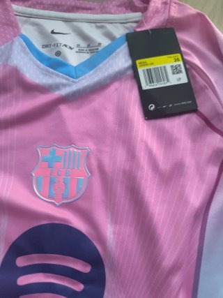 Equipación Infantil FC Barcelona sin estrenar