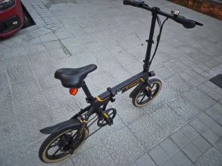 Bicicleta Eléctrica Plegable Niubility Negra