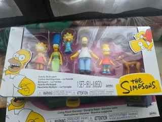 Jakks The Simpsons Living Room Diorama Homer