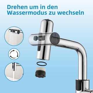 Rubinetto Miscelatore Cucina Cromato