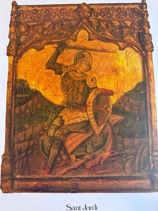 Cartel Diada Sant Jordi 1989
