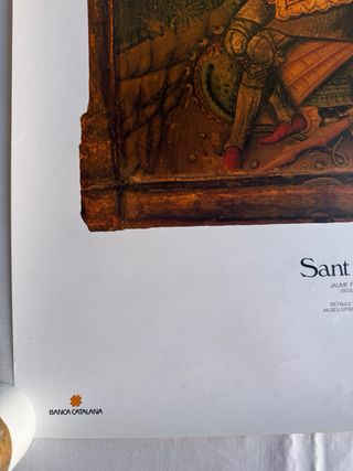 Cartel Diada Sant Jordi 1989