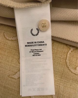 Polo Fred Perry Beige
