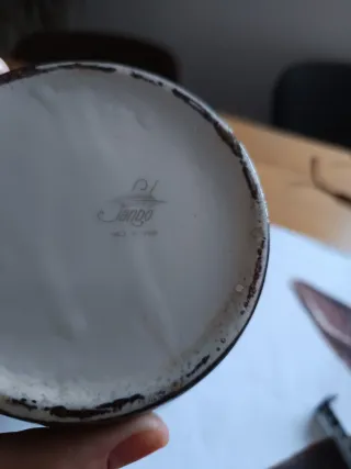 Jarrón Sanbo Porcelana Pintado