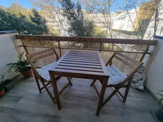 Mesa y Sillas plegables Exterior Ikea NAMMARO